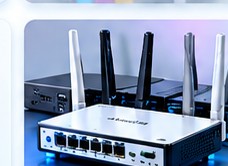 3D ko‘rinishdagi router va tarmoq uskunalari